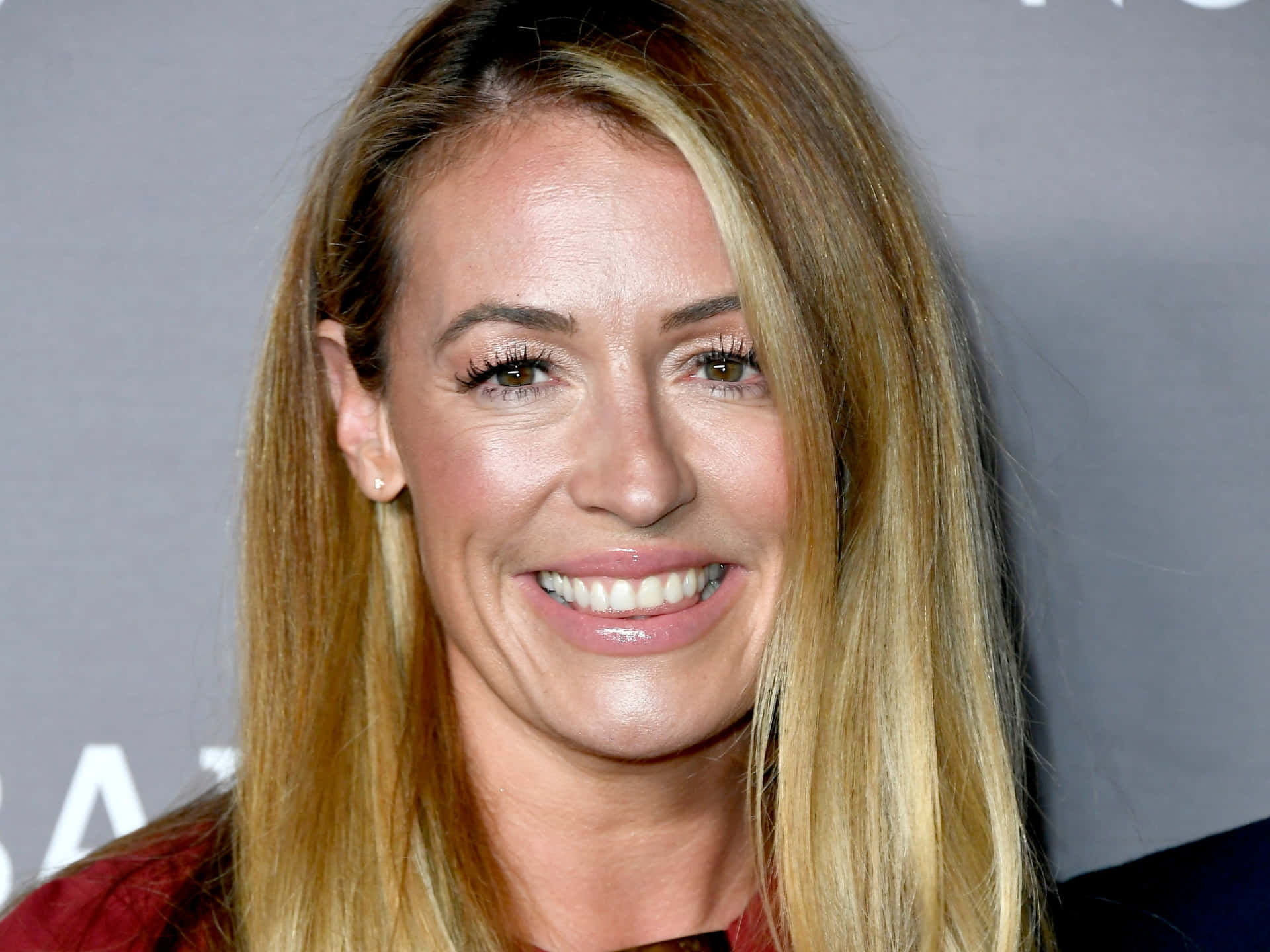 Cat Deeley Smiling Portrait Wallpaper