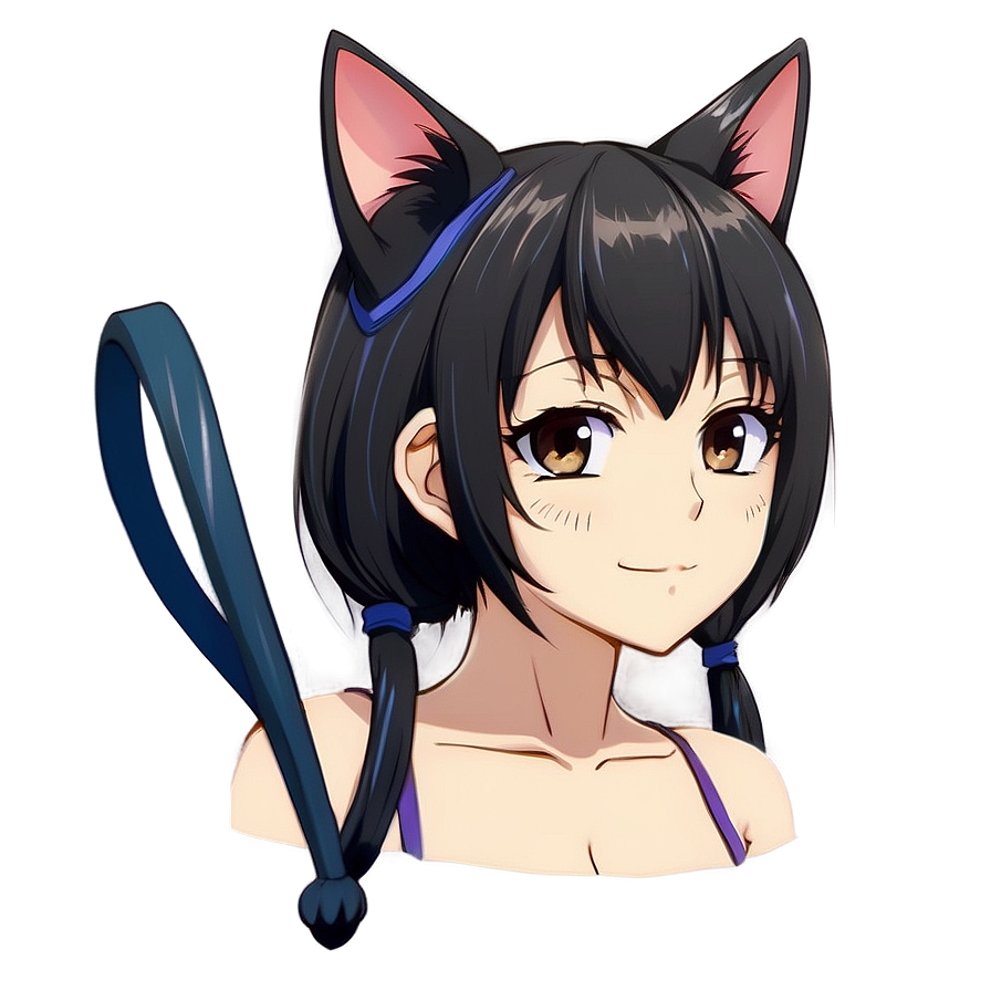 Download Cat Ears Anime Character Png 05042024 6731