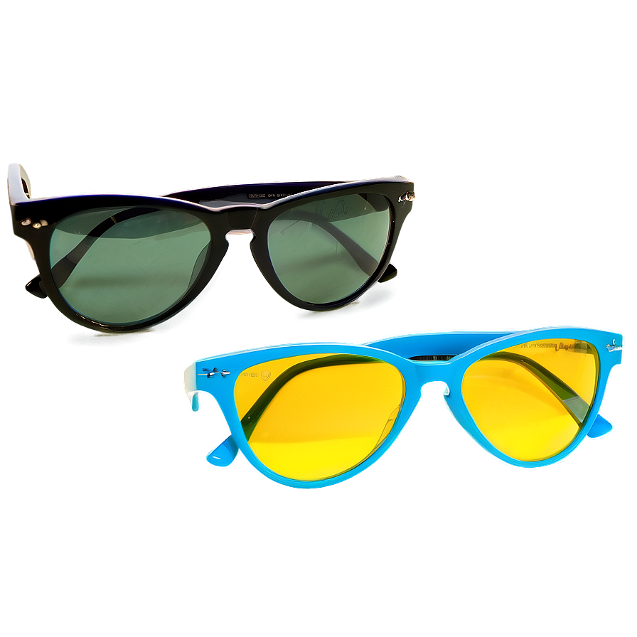 Cat Eye Sunglasses Retro Png Smm34 PNG