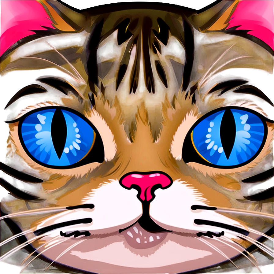 Cat Face Clipart Png 26 PNG