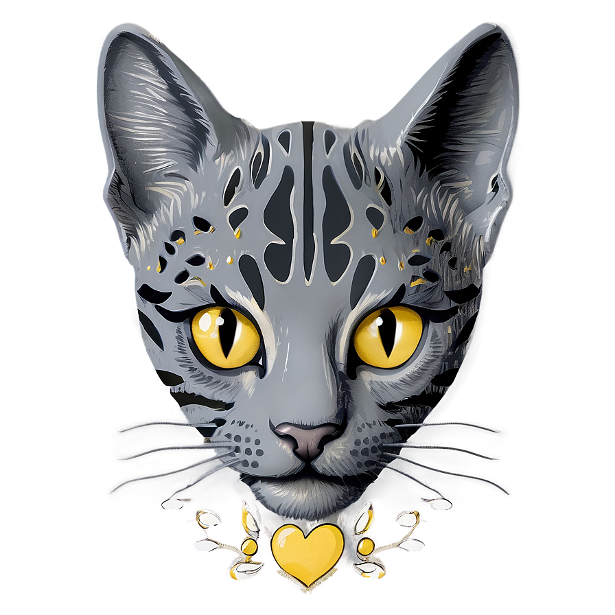 Cat Face Drawing Png Wdb96 PNG