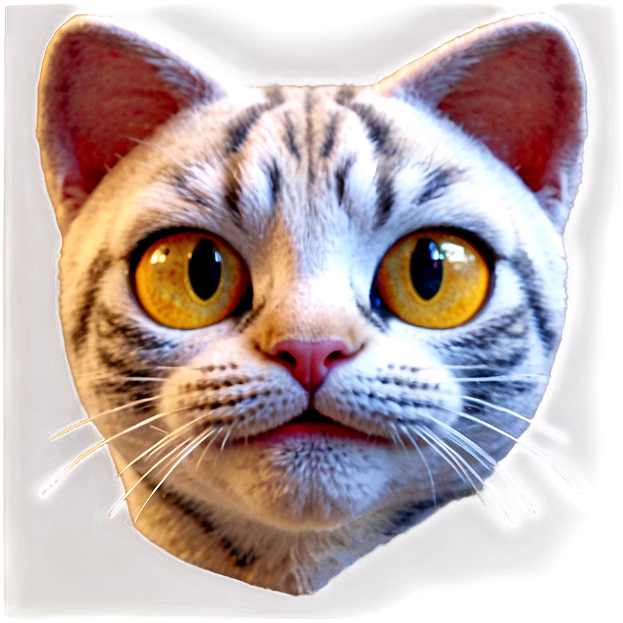 Cat Face Emoji Png 06122024 PNG