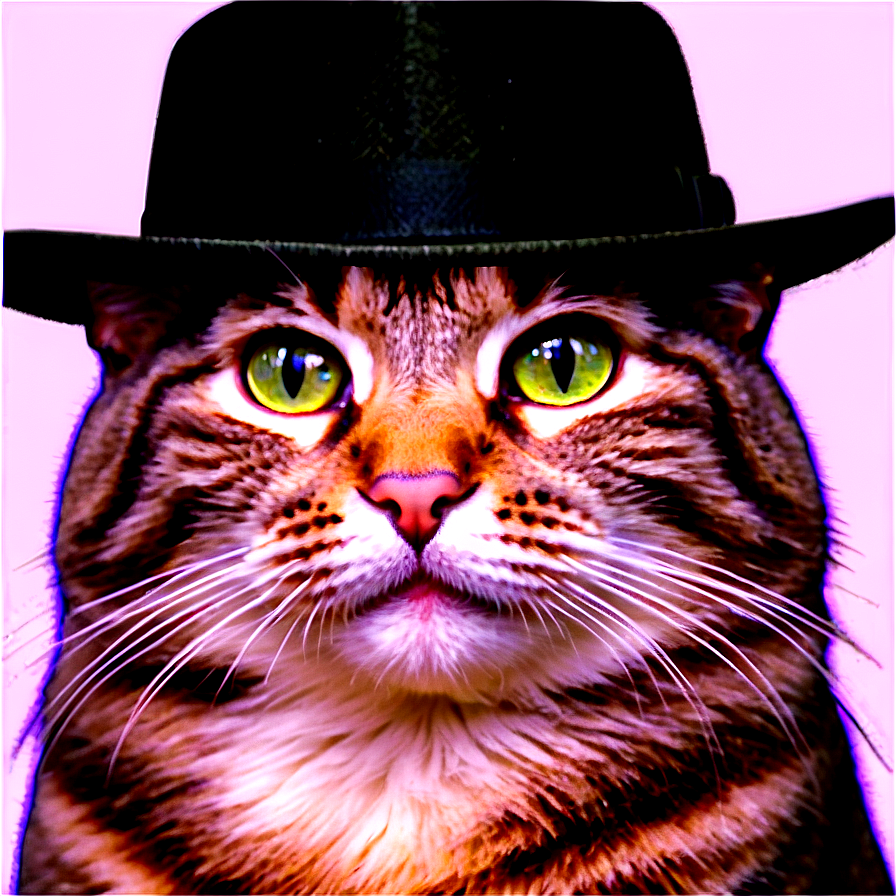 Cat Face With Hat Png Tvy PNG