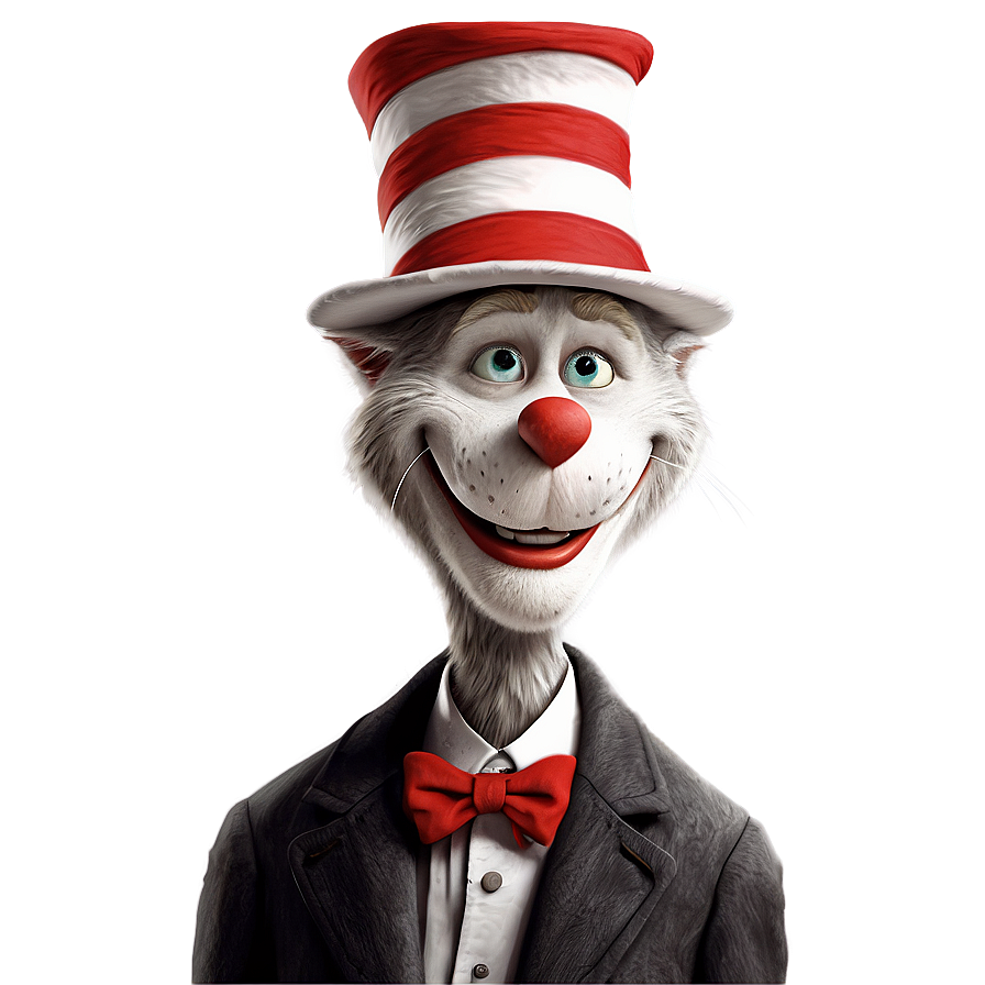 Cat In The Hat Drawing Png 64 PNG