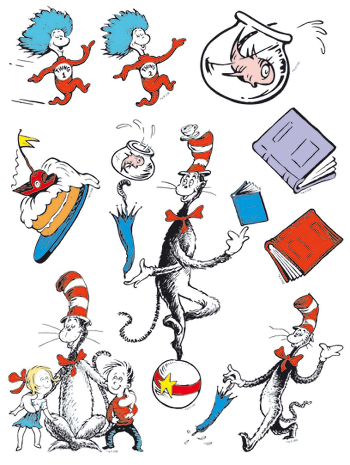 Dr Seuss In The Hat Clipart