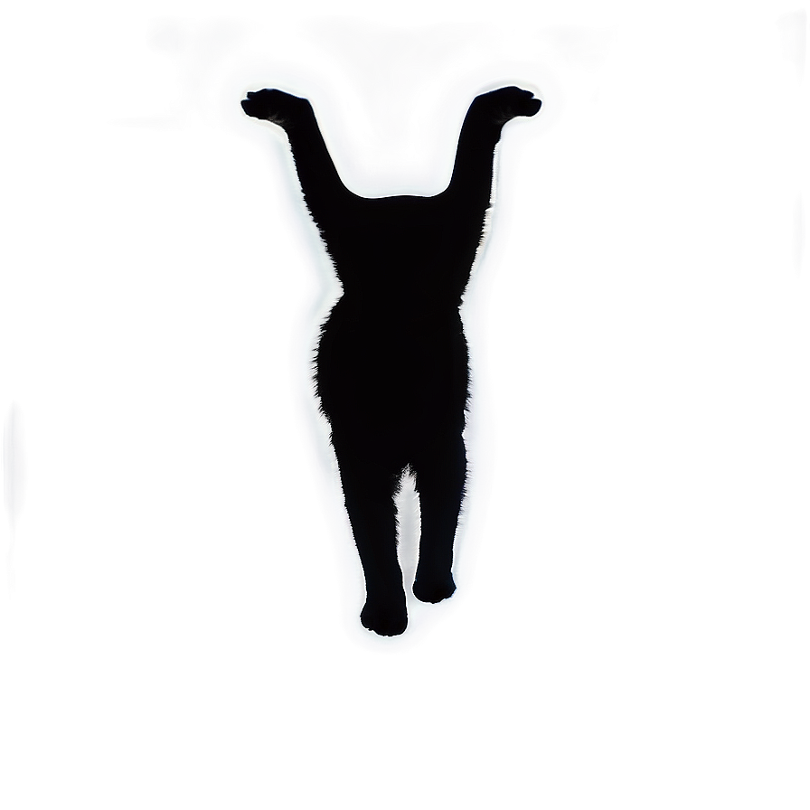 Cat Silhouette B PNG