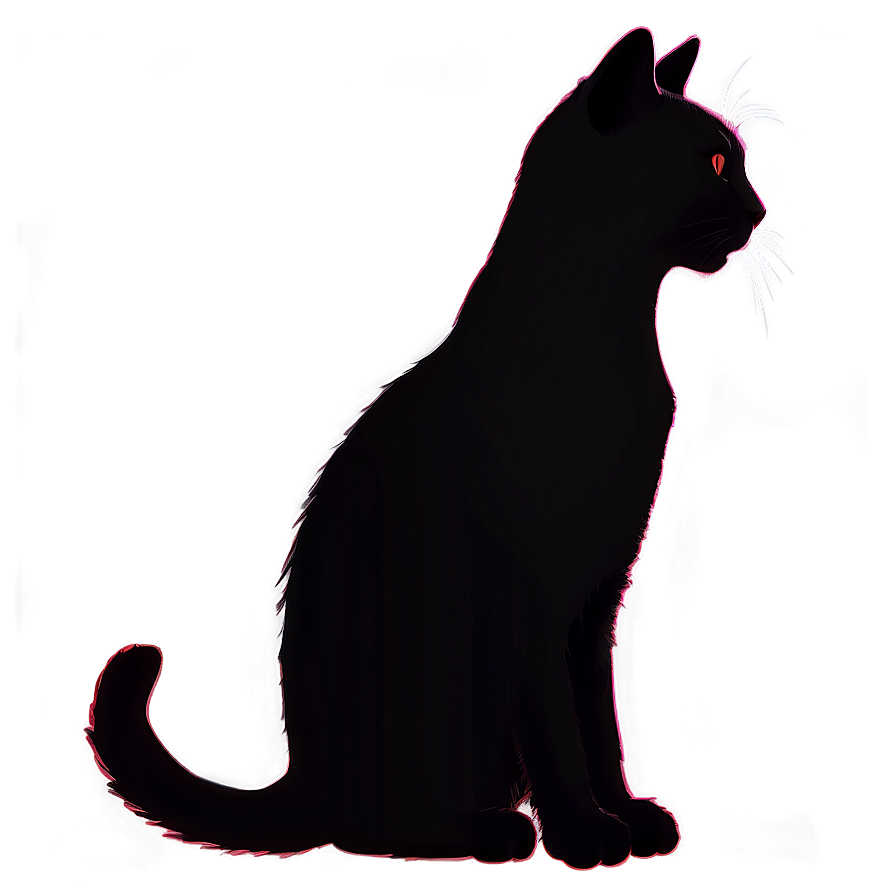 Cat Silhouette Profile Png C PNG