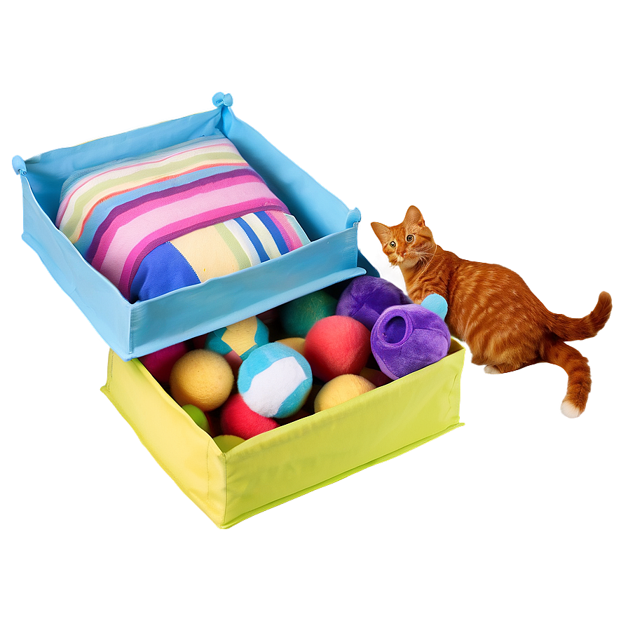 Cat Toy Box Assortment Png 49 PNG