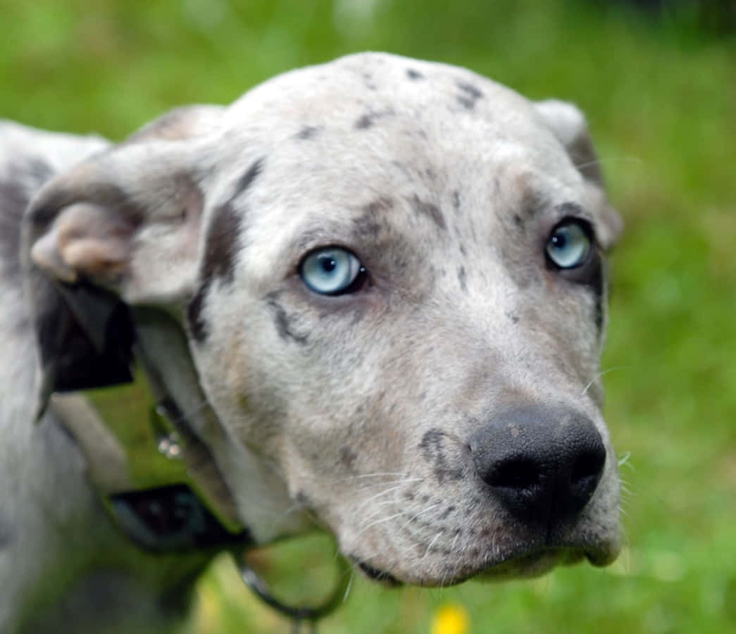 A Dog With Blue Eyes