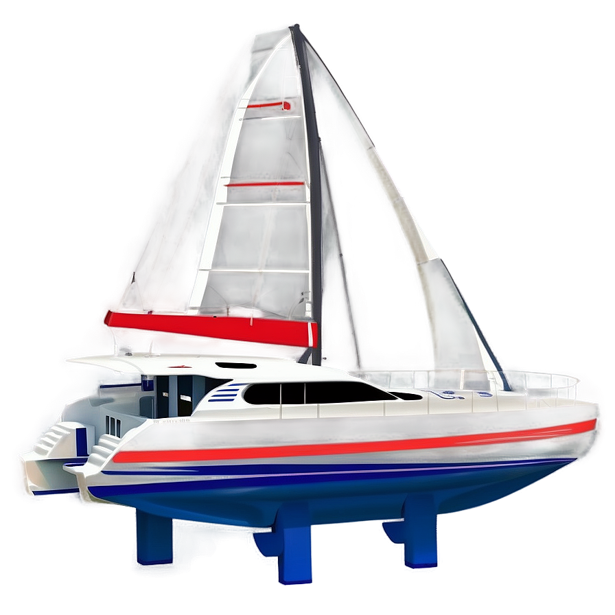 Download Catamaran Boat Png Tmc | Wallpapers.com