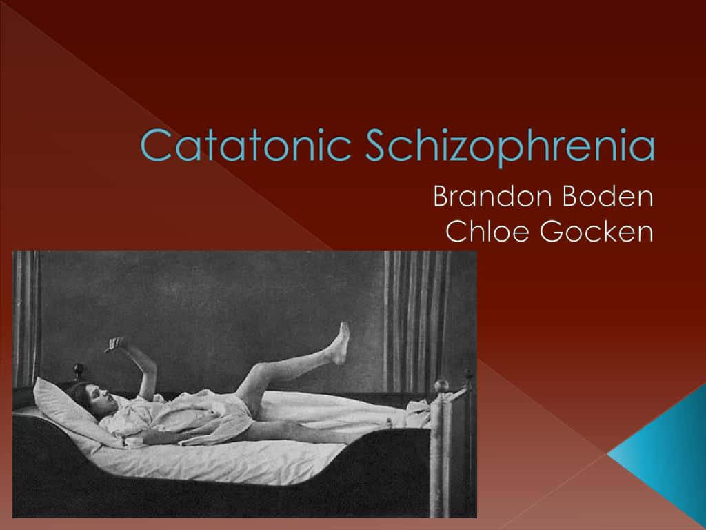 Catatonic Schizophrenia Powerpoint Slide Wallpaper