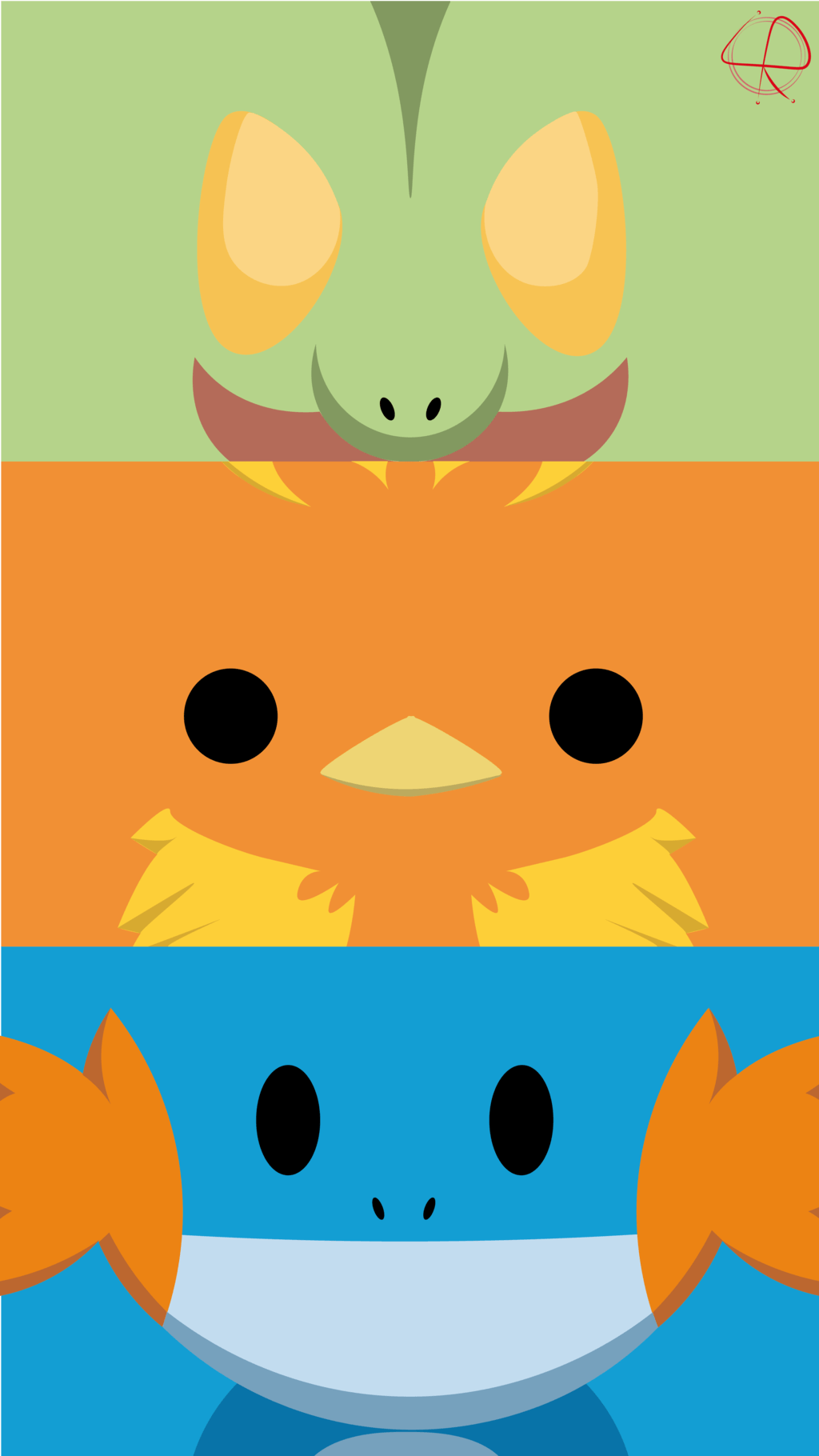 Catch 'em All On Your Mobile Screen! Experience The Vibrant World Of Pokemon With This Hq Background, Featuring Favorites Like Pikachu And Charizard Against A Starlit Backdrop.