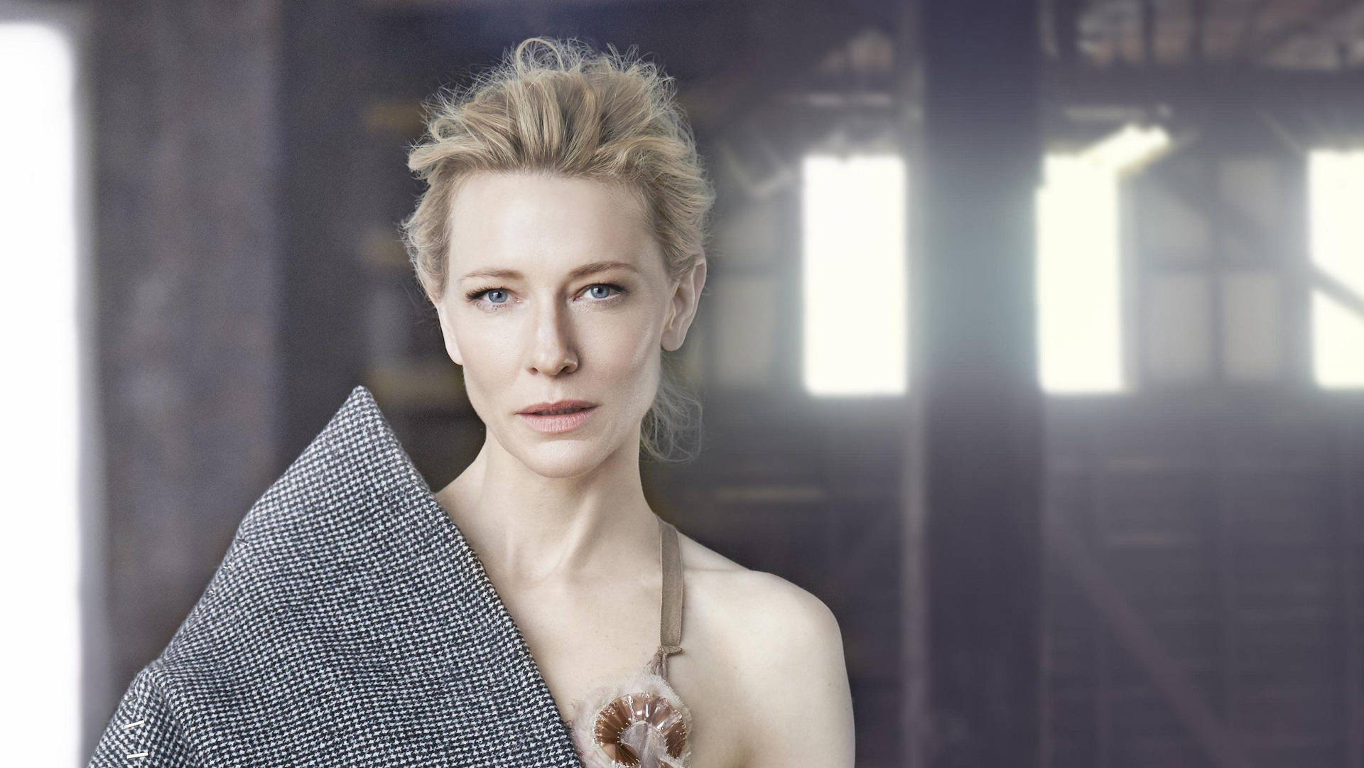 Cate Blanchett Light Portrait Wallpaper