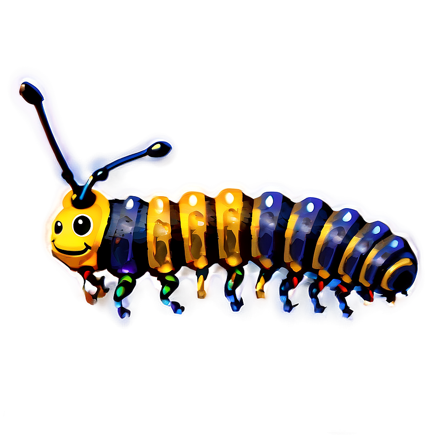 Download Caterpillar With Antennae Png 05232024 | Wallpapers.com