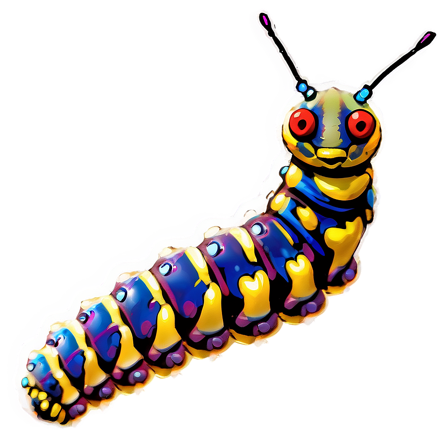 Download Caterpillar With Antennae Png 05232024 | Wallpapers.com