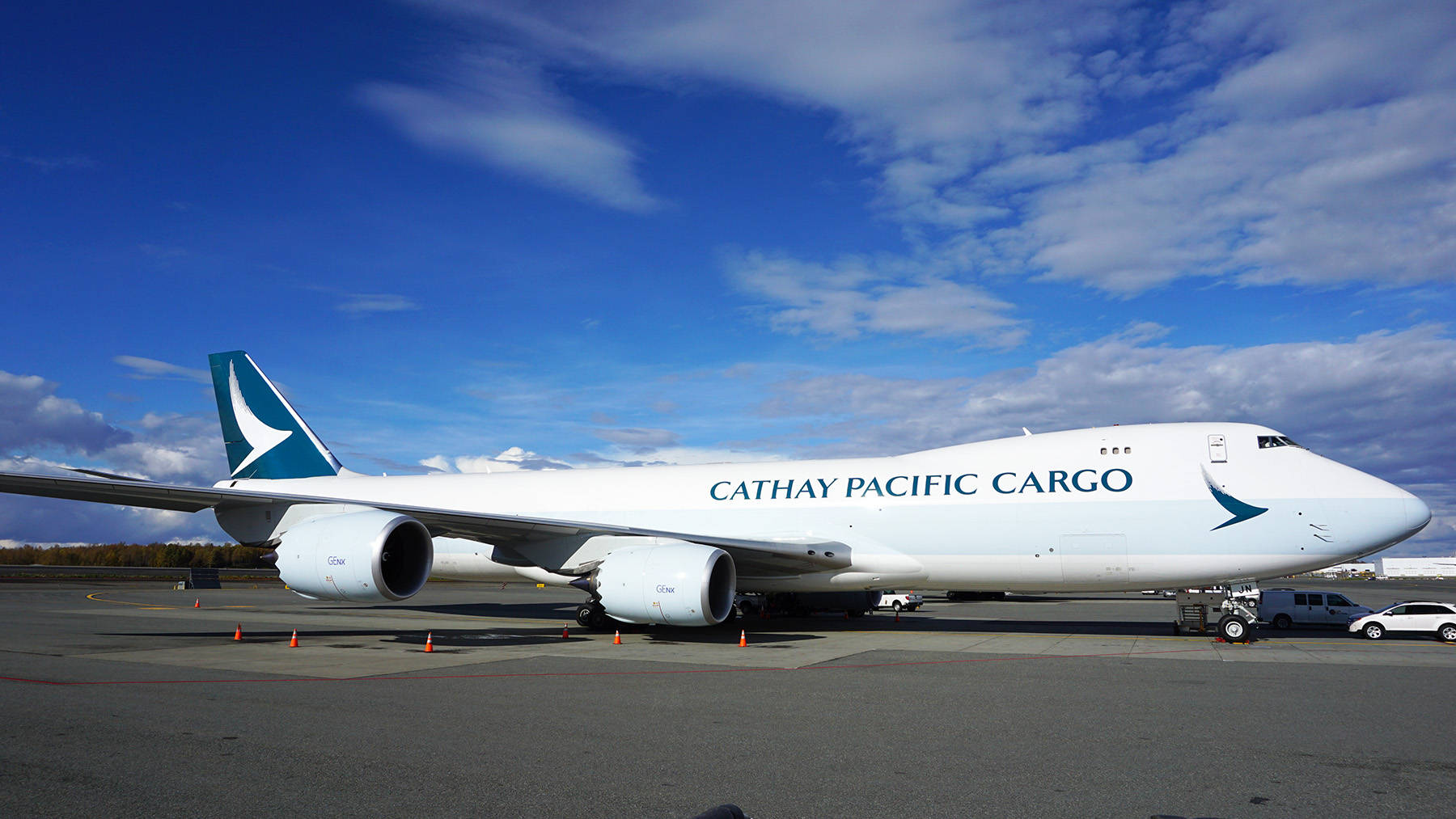 Cathay Pacific White Cargo Wallpaper