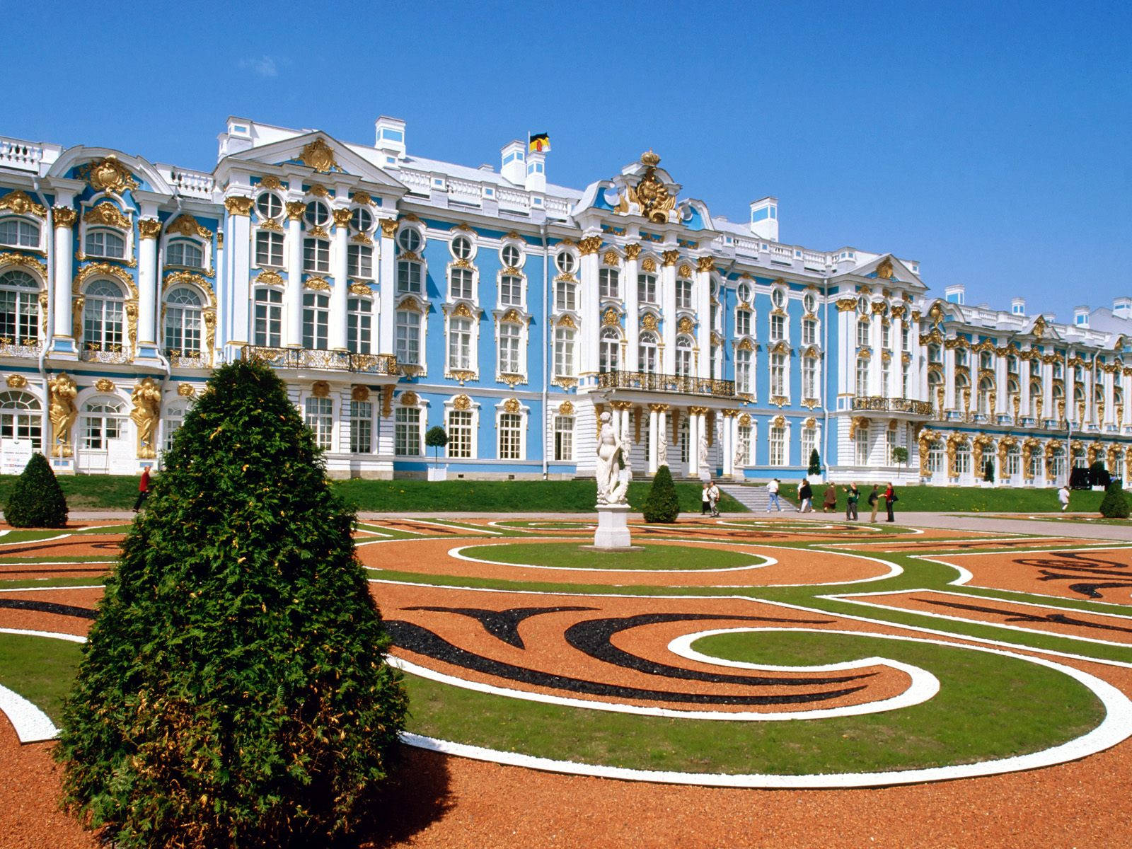 Catherine Palace In Russia Wallpaper
