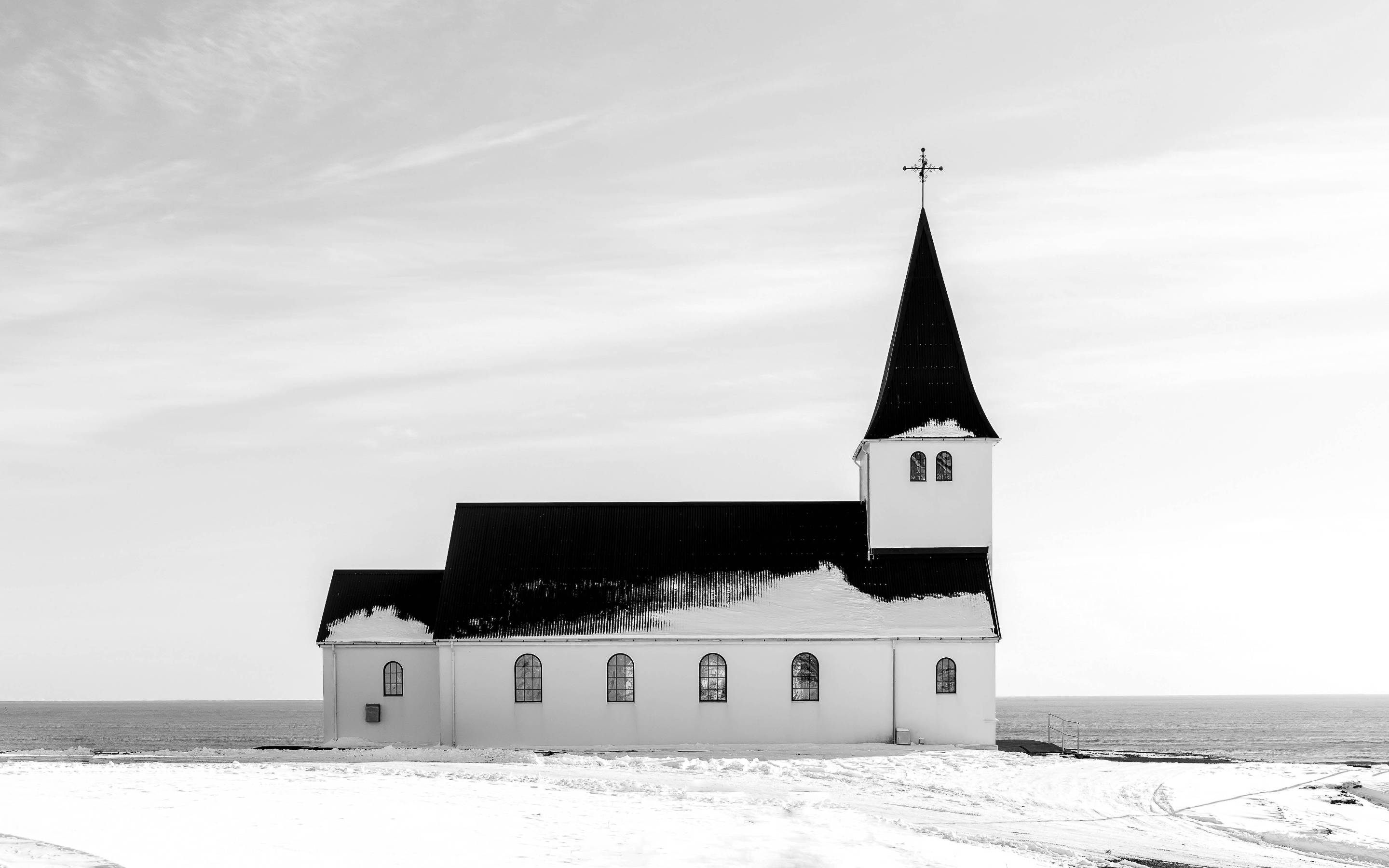 Catholic Church In Iceland Wallpaper