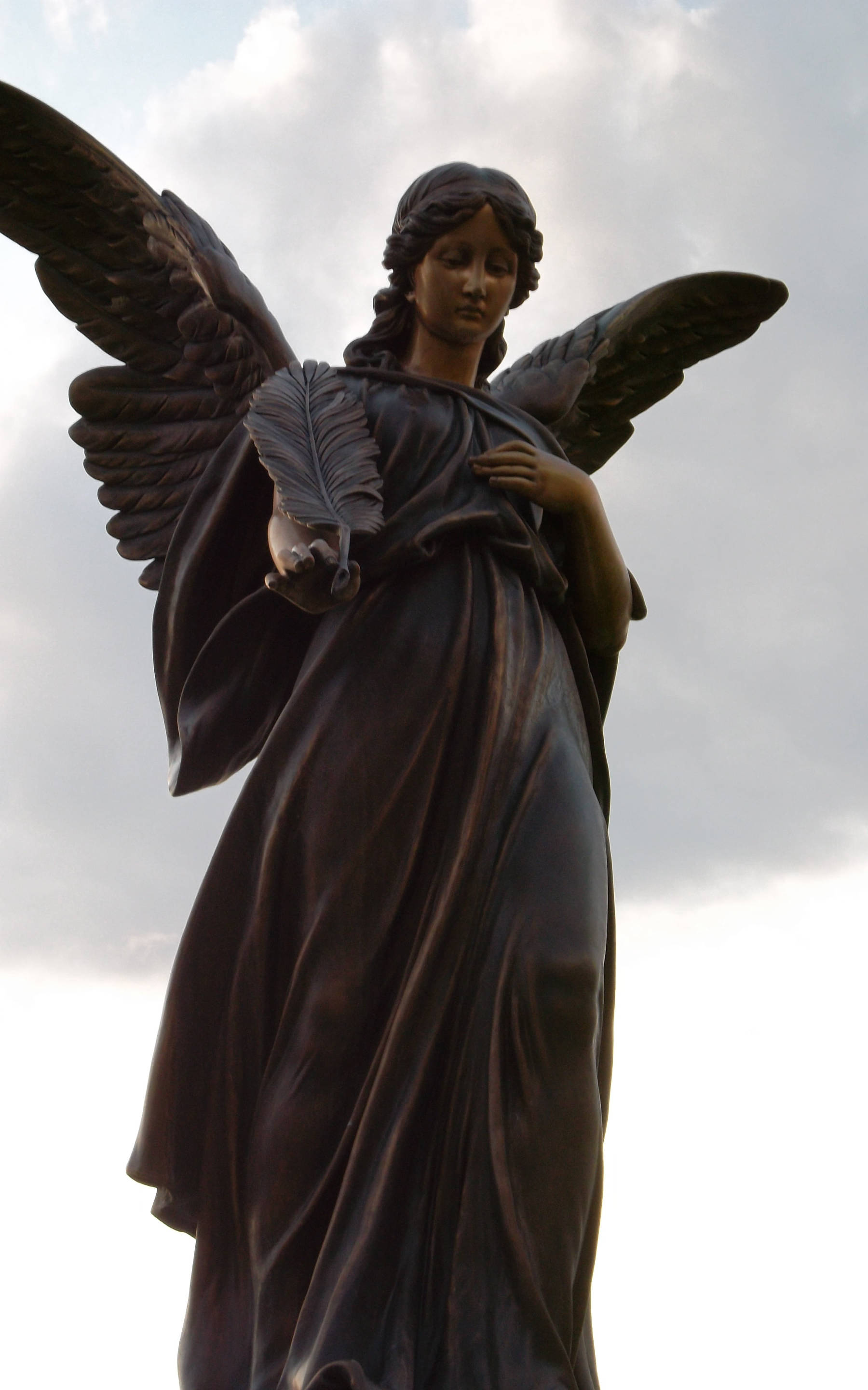 Catholic Commissioned Angel Statue Picture
