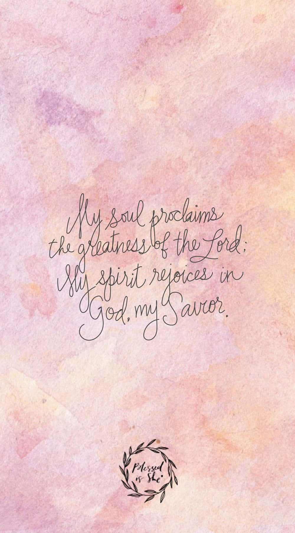 My Soul Prepares The Goodness Of The Lord My Spirit Receives My Salvation Wallpaper