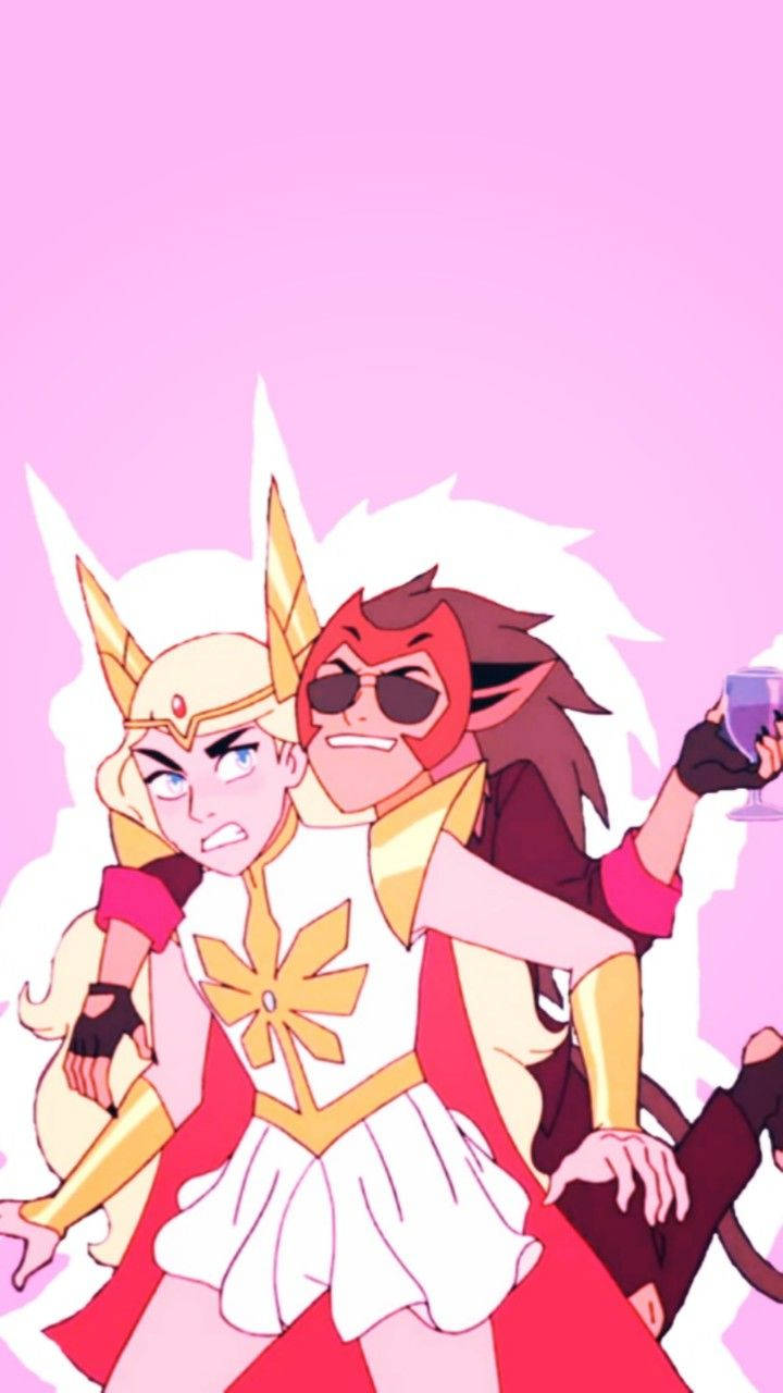 Catradora, the majestic embodiment of loyalty and bravery. Wallpaper