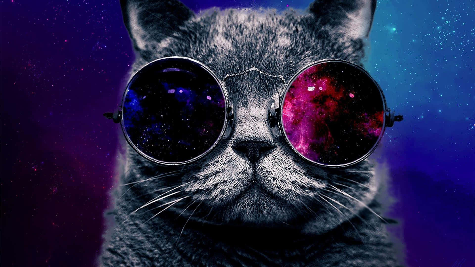 "The Fur-tivity of Traveling Through Space" Wallpaper