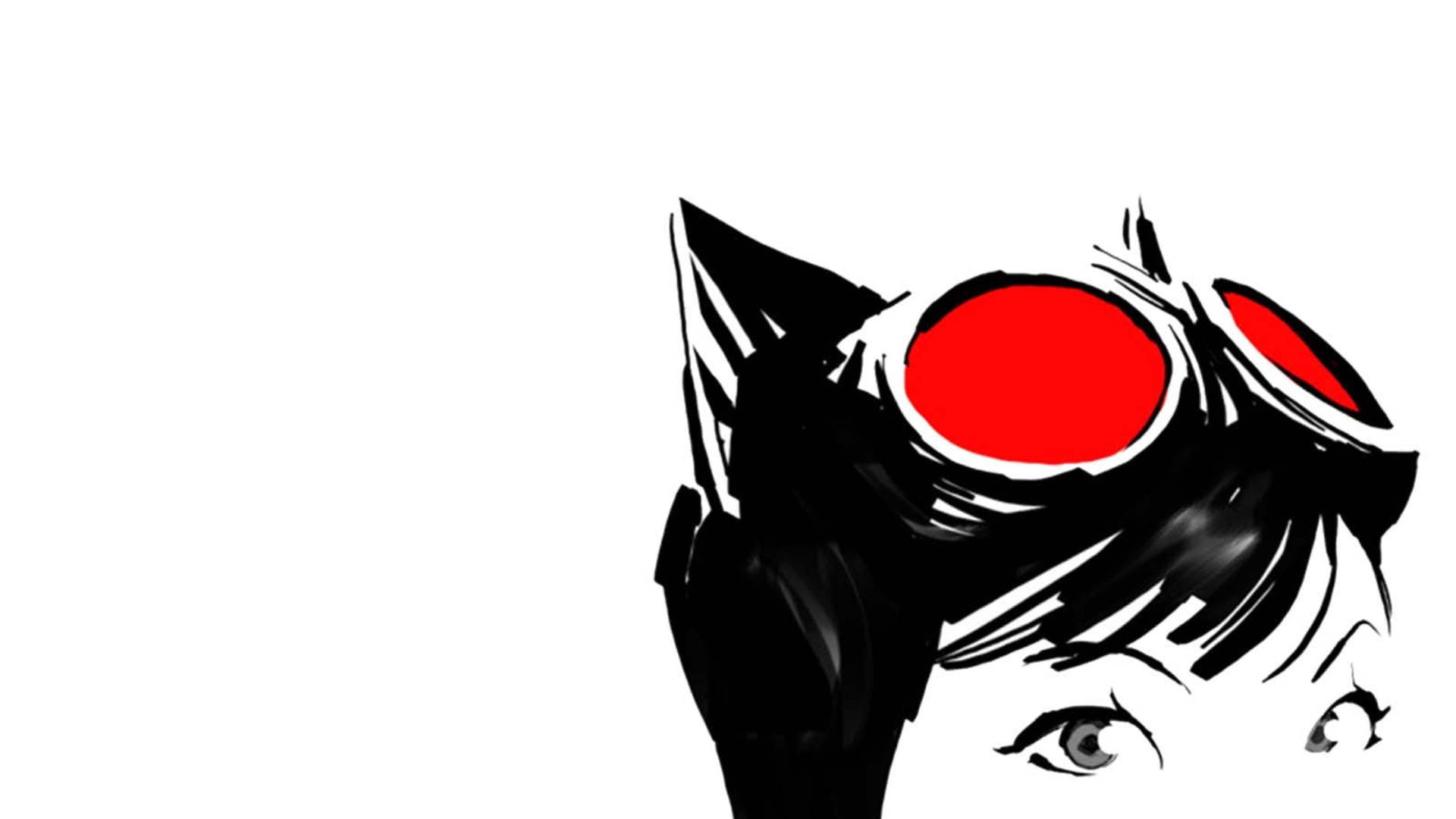 Catwoman Marker Drawing Wallpaper