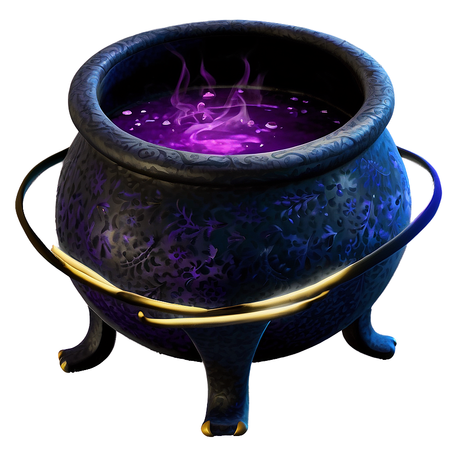 Cauldron With Potion Png Mhw96 PNG