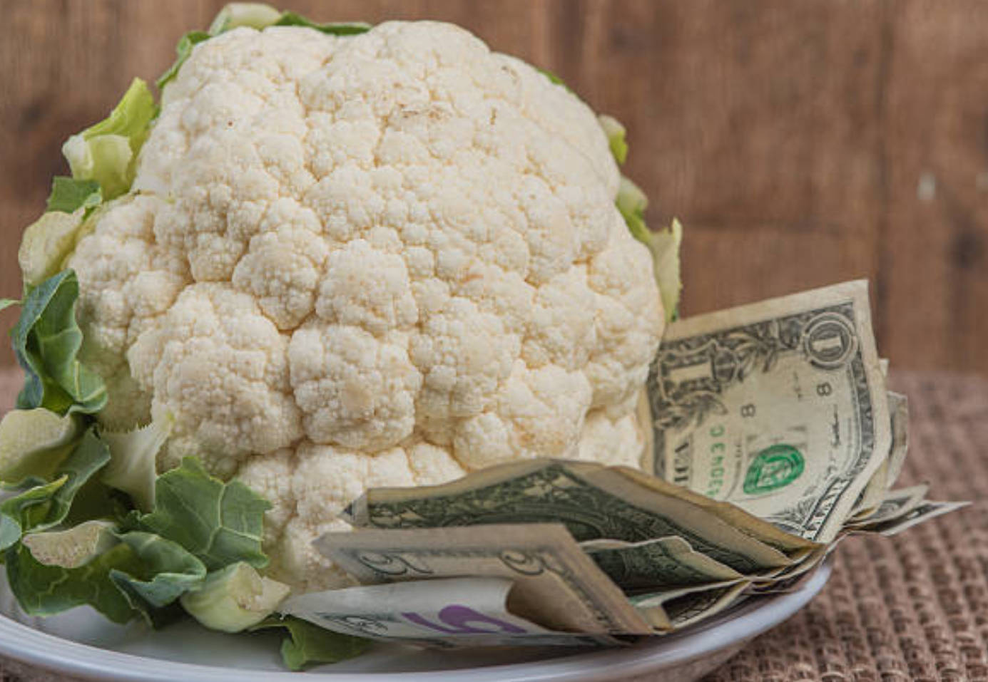 Cauliflower Money Wallpaper