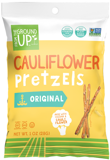 Cauliflower Pretzels Package Original PNG