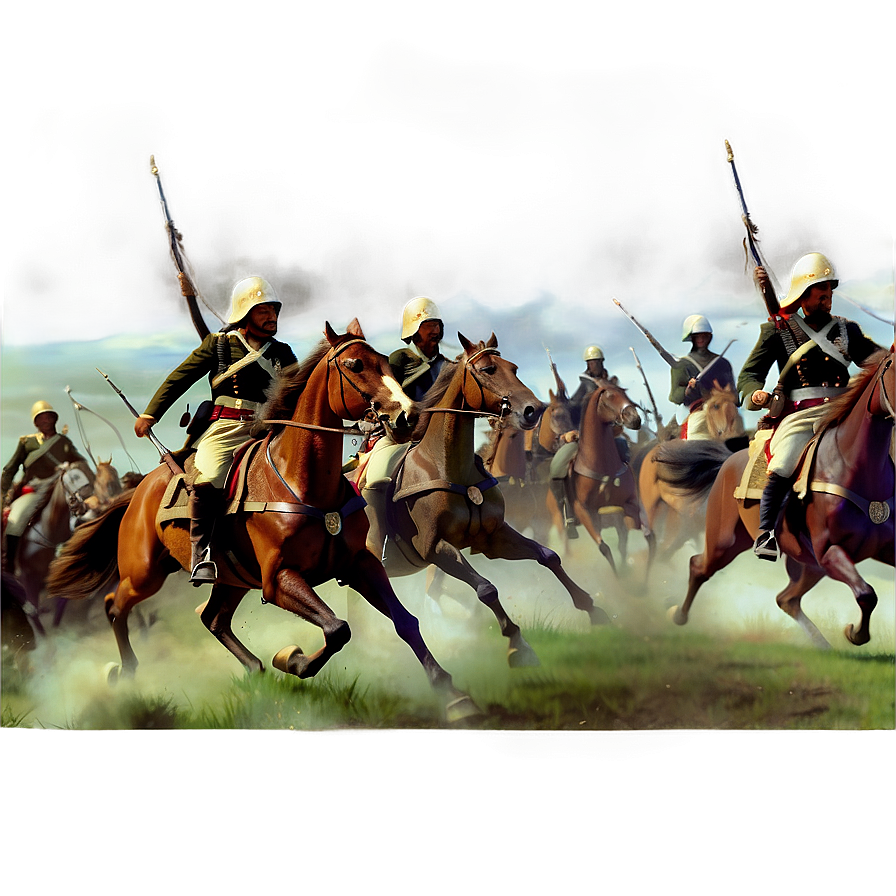 Download Cavalry Charge Battlefield Png 06252024 | Wallpapers.com