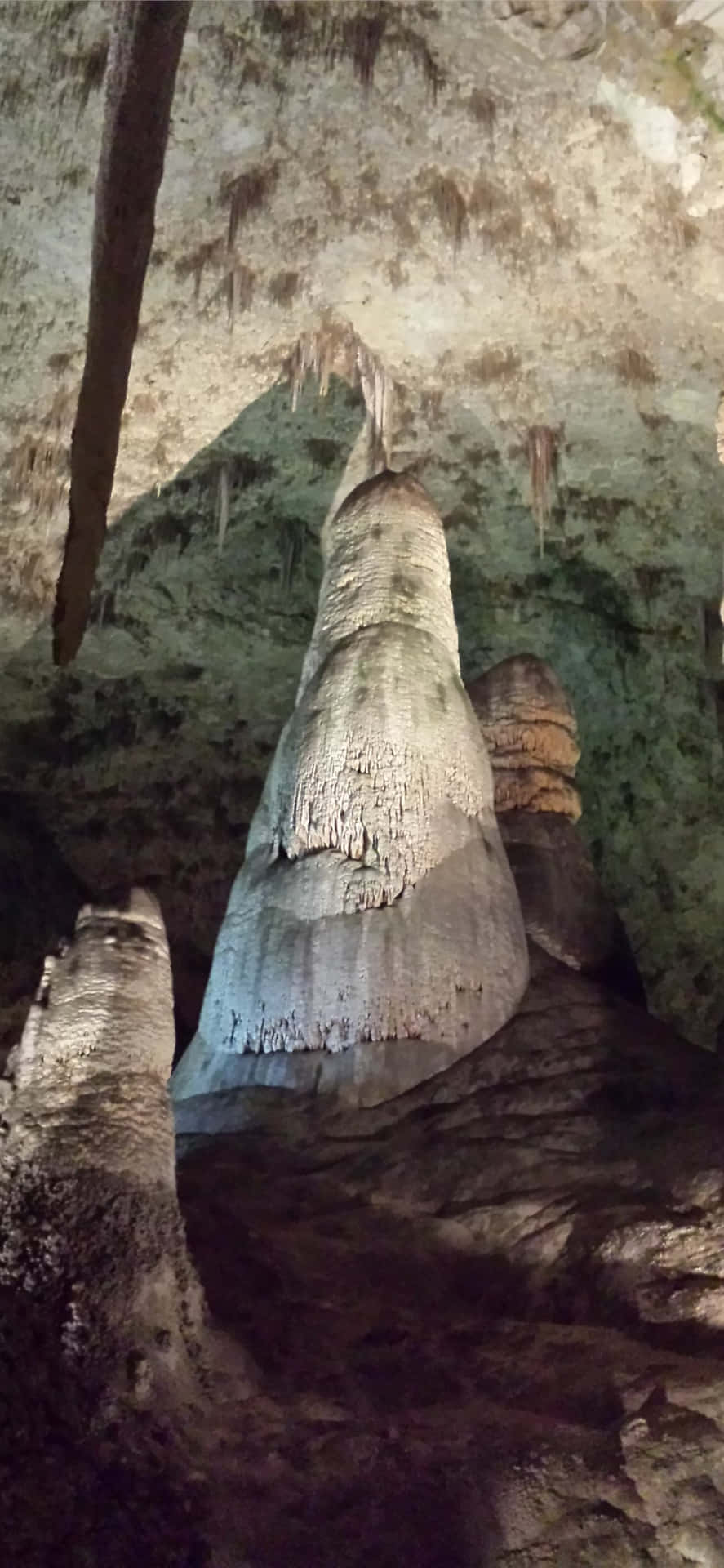 Vistaspettacolare Del Parco Nazionale Delle Grotte Di Carlsbad Sfondo