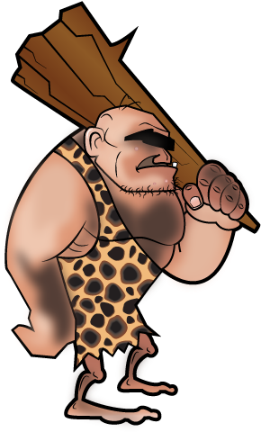 Caveman_with_ Club_ Illustration.png PNG