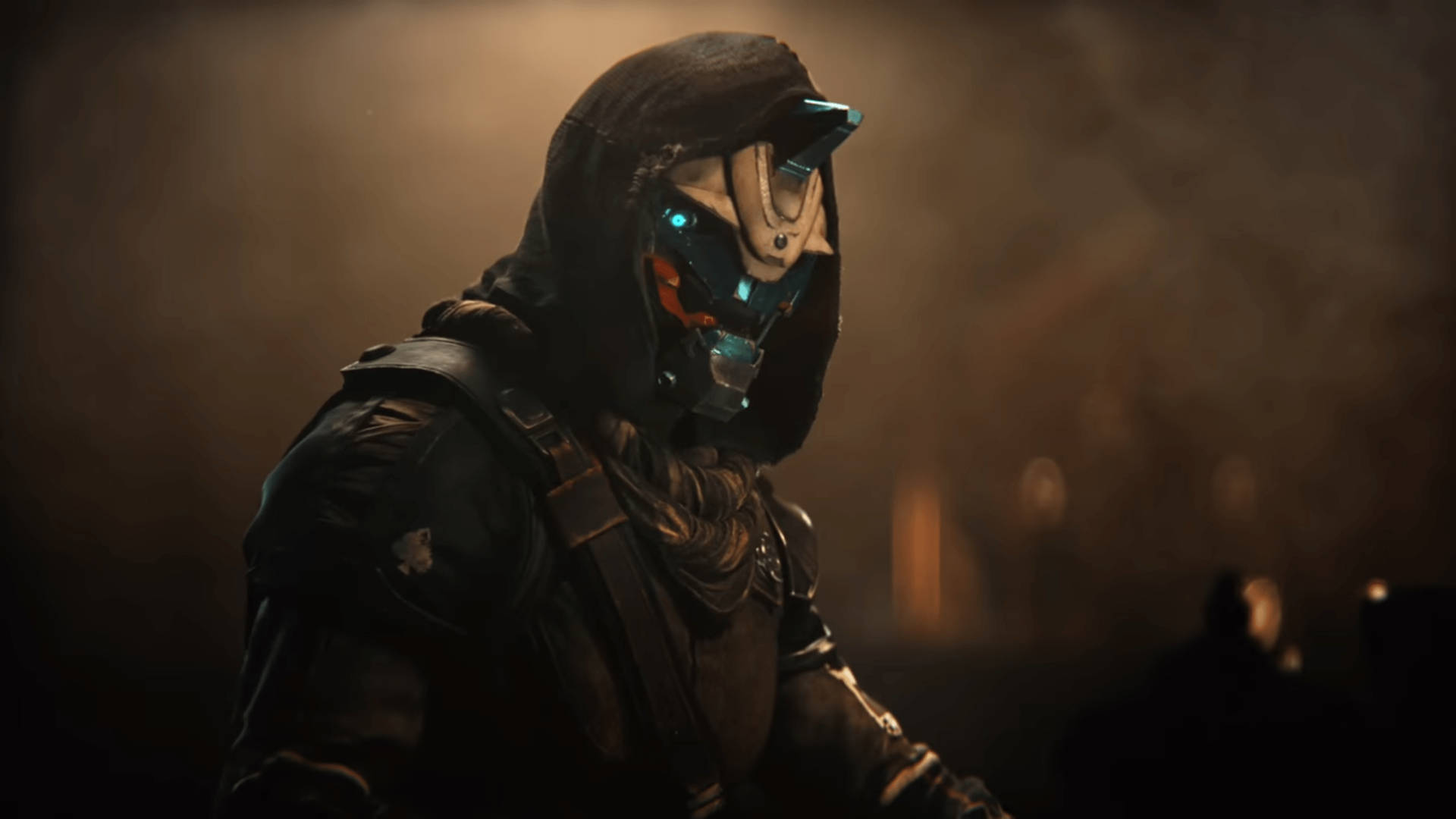 Standing on the Bridge of his Space Ship, Cayde 6 stares into the vast endlessness of the universe Wallpaper