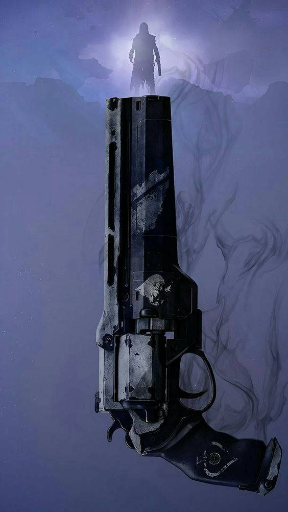 Cayde 6 Gun Tip Art Mobile Wallpaper