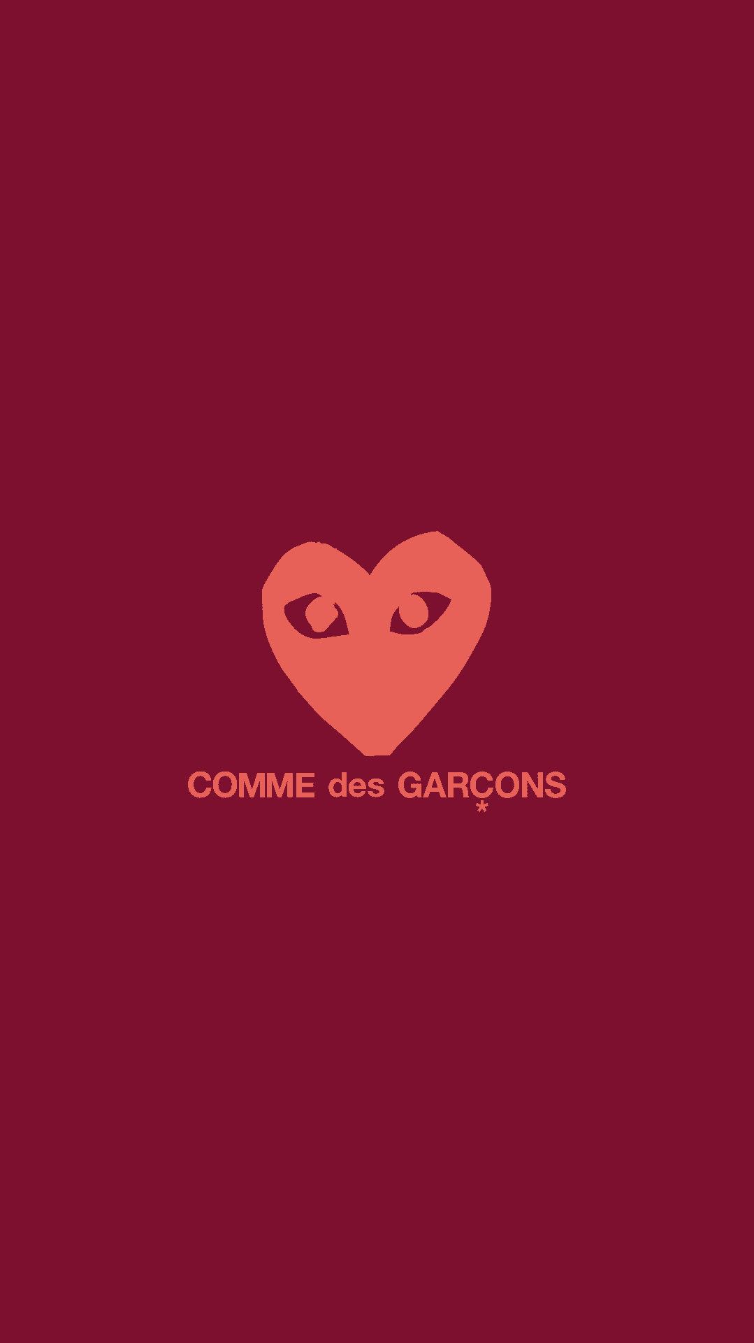 Einlogo Für Comme Des Garçons.