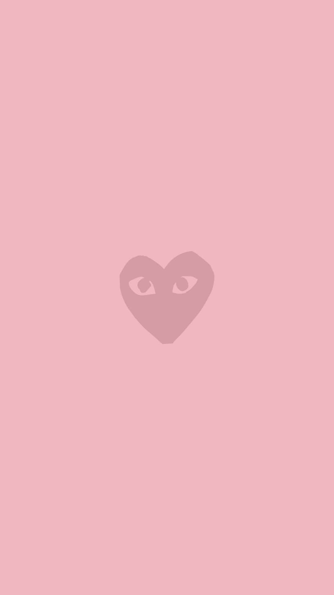 Logosimple De Cdg Play En Color Rosa Fondo de pantalla