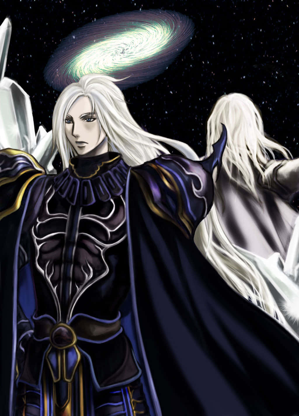 Karya Seni Cecil Harvey Final Fantasy Iv Wallpaper