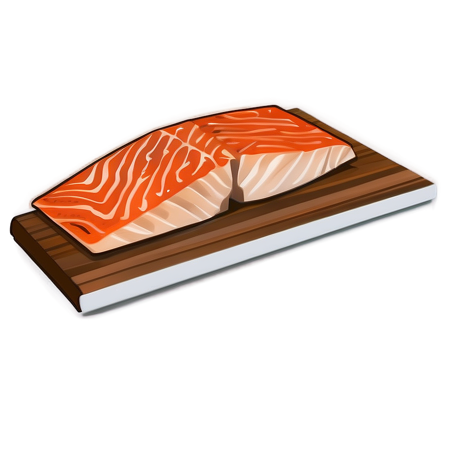 Cedar Plank Salmon Bbq Png Bwh62 PNG