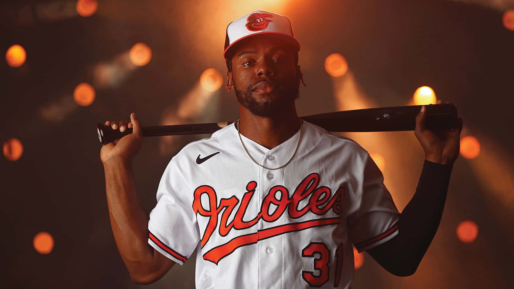 Cedric Mullins Orioles Baseball Player Wallpaper