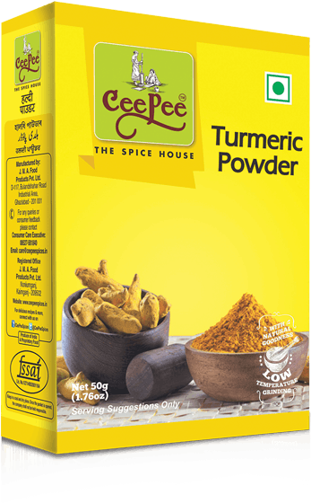 Cee Pee Turmeric Powder Package PNG