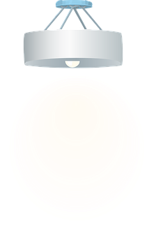 Ceiling Lamp Illumination PNG