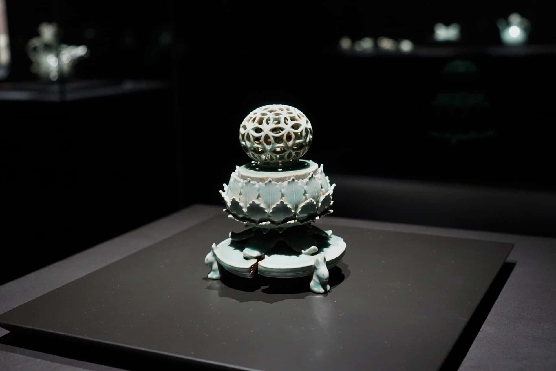 Celadon Incense Burner National Museumof Korea Wallpaper