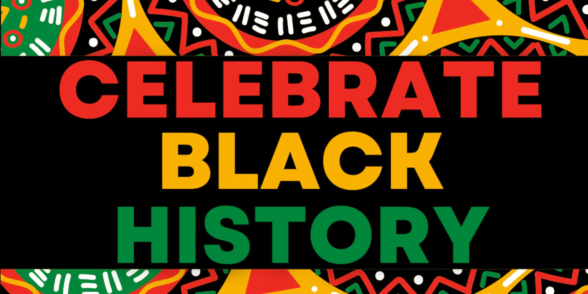 Celebrate Black History Banner Wallpaper