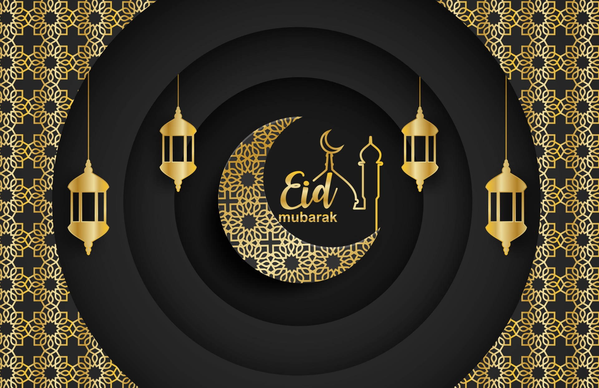 Celebrating Eid Mubarak With Joy And Harmony Wallpaper