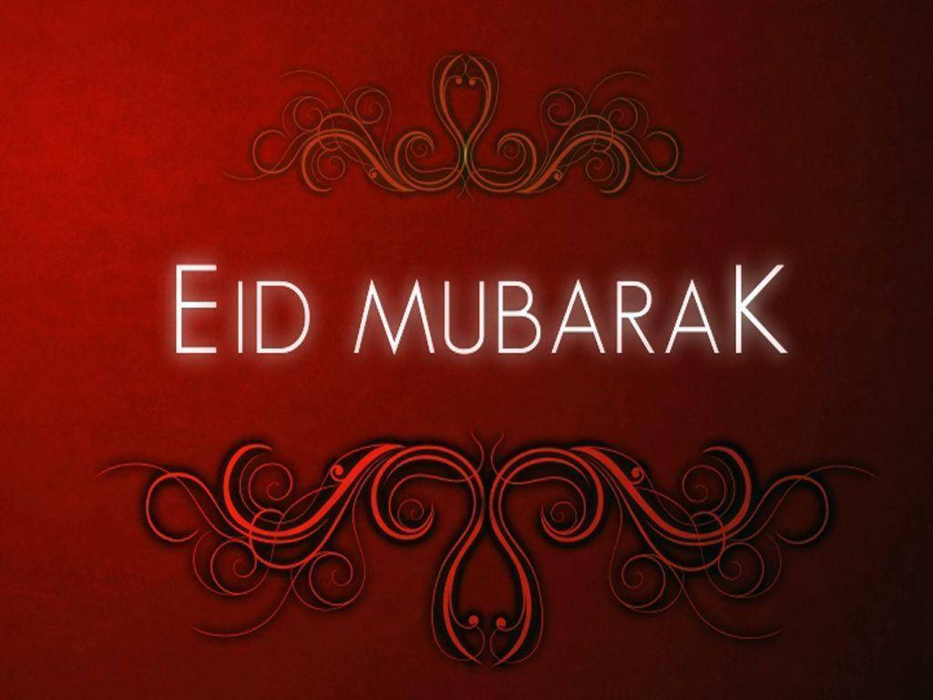 Celebrating Eid Mubarak With Traditional Lamps Wallpaper