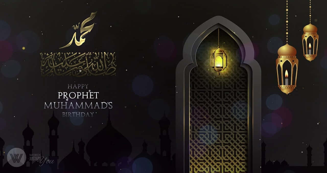Celebrating Prophet Muhammad's Birthday Wallpaper