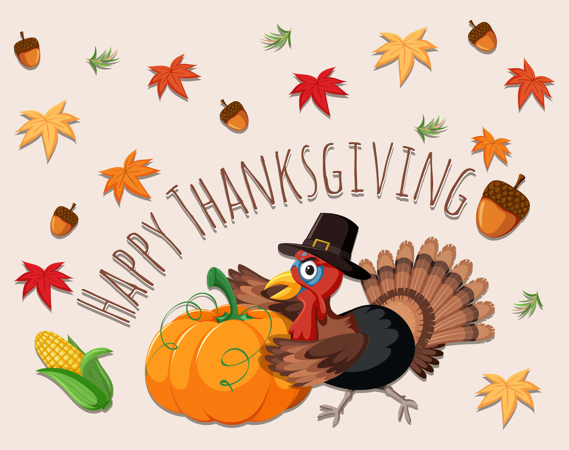Download Celebrating Thanksgiving - Feast And Gratitude | Wallpapers.com