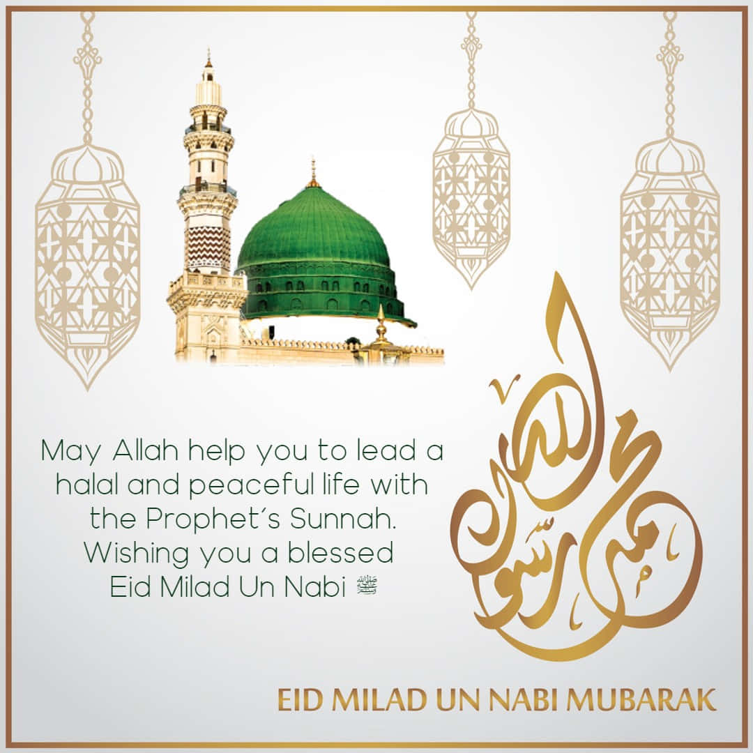 Celebrating The Caravan Of Love - Eid Milad-un-nabi Parade. Wallpaper