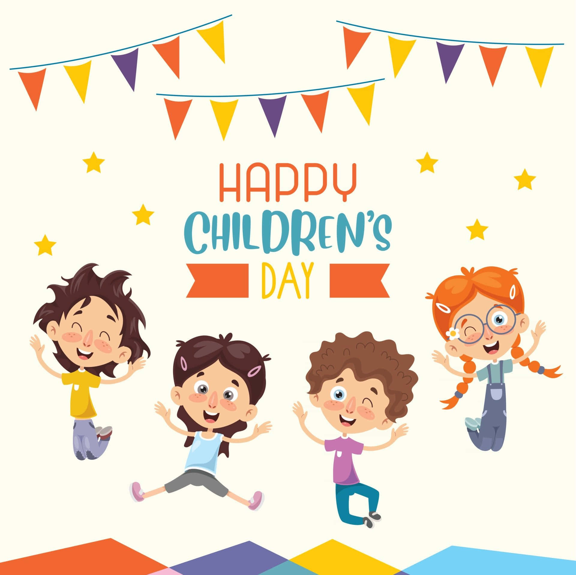 "celebrating The Spirit Of Childhood - Happy Children's Day!" Wallpaper